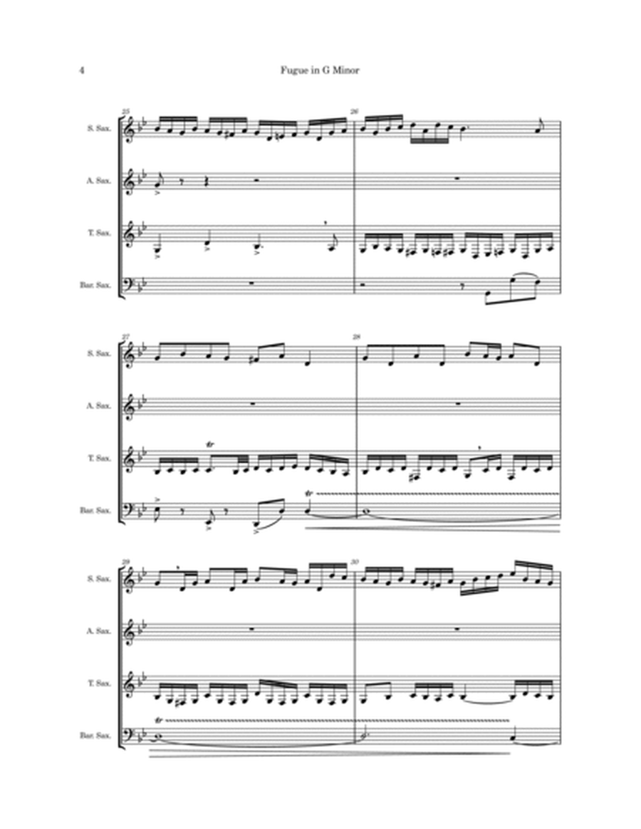 Fugue In G Minor, BWV 578 image number null