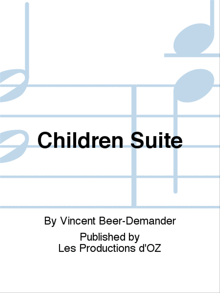 Children Suite Children Suite Orchestra scores gallery preview page 1
