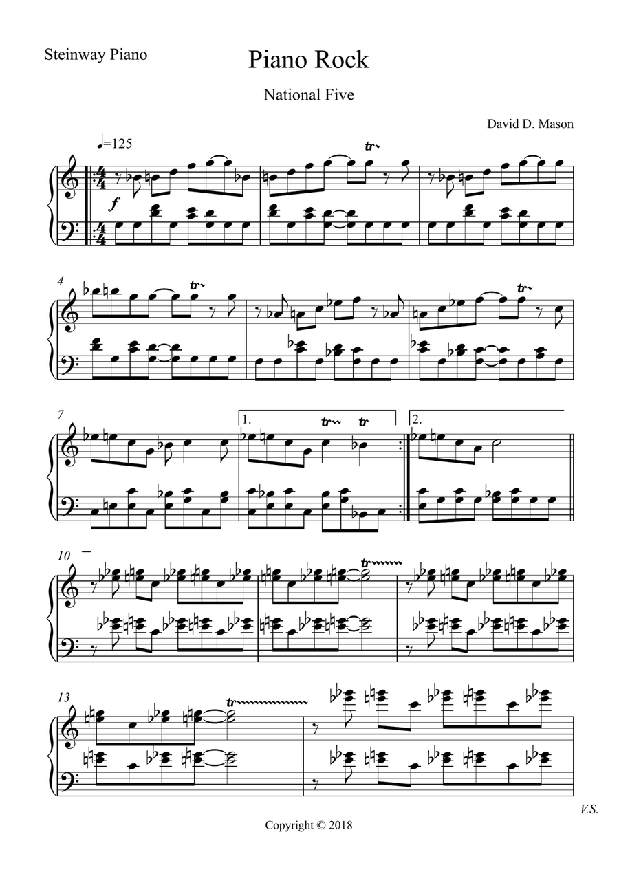 Piano Rock