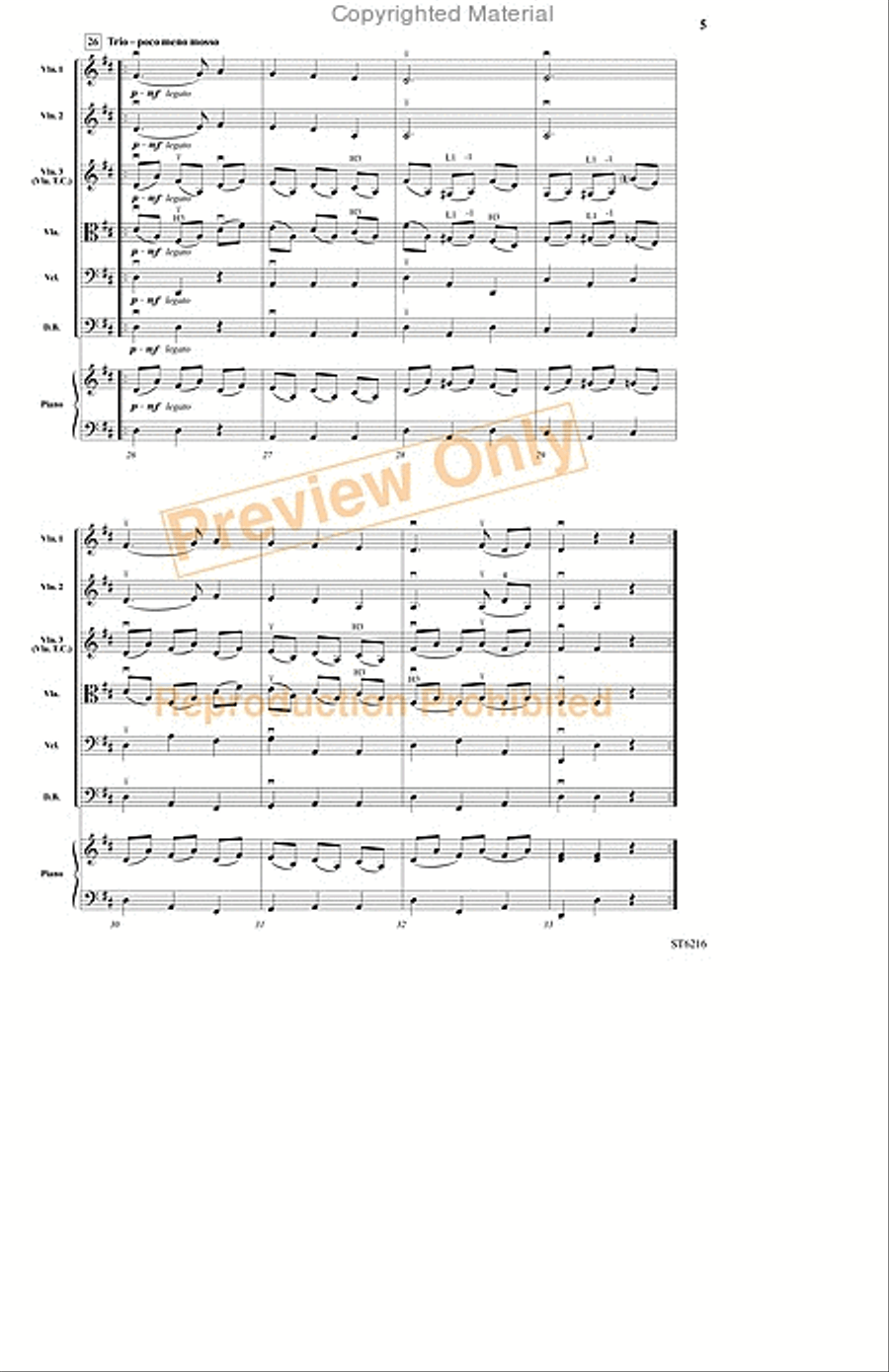 Minuetto from Symphony No. 35 