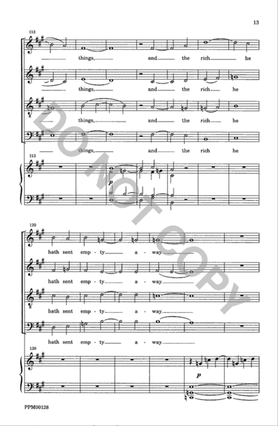 Magnificat and Nunc Dimittis 