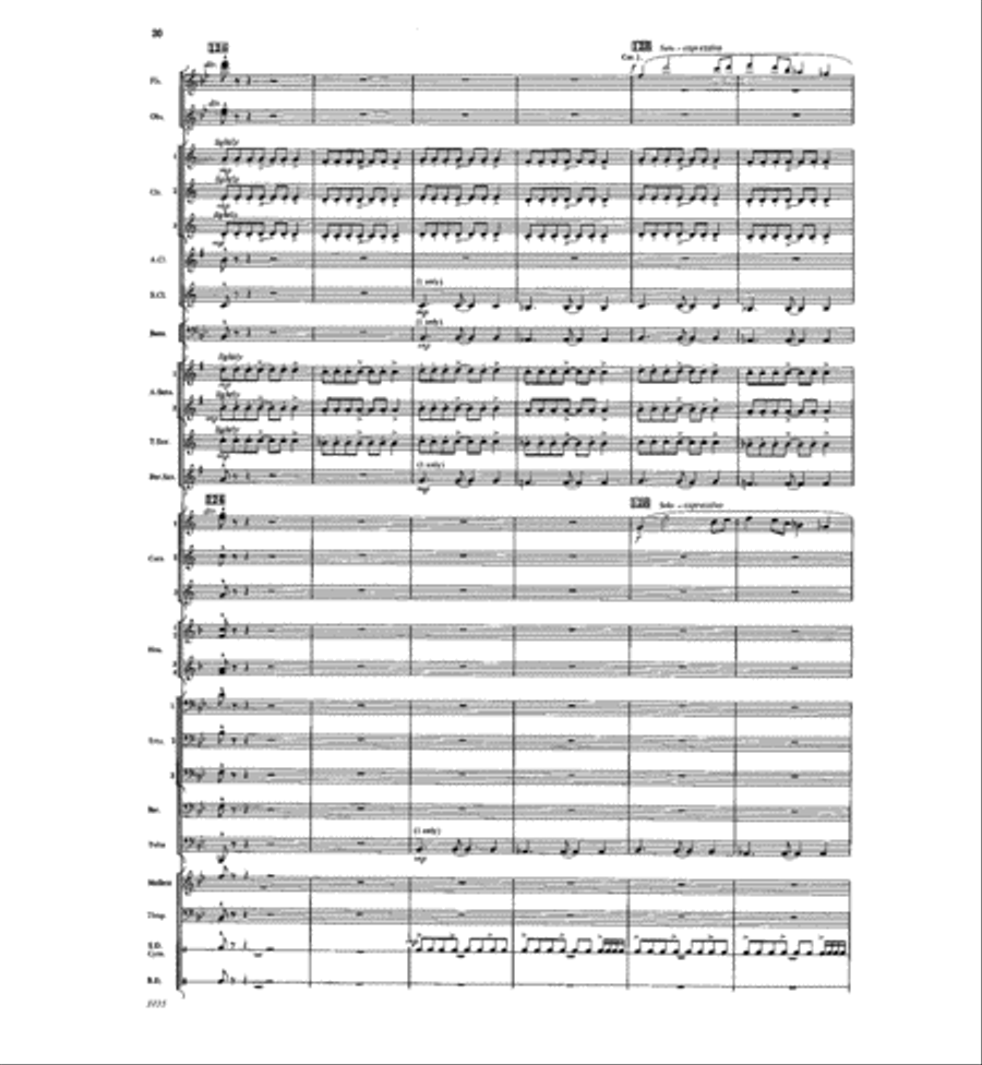 Majestia Concert Band scores gallery preview page 20
