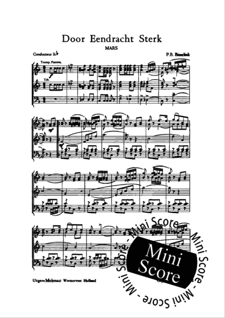 Door Eendracht Sterk Concert Band scores gallery preview page 4