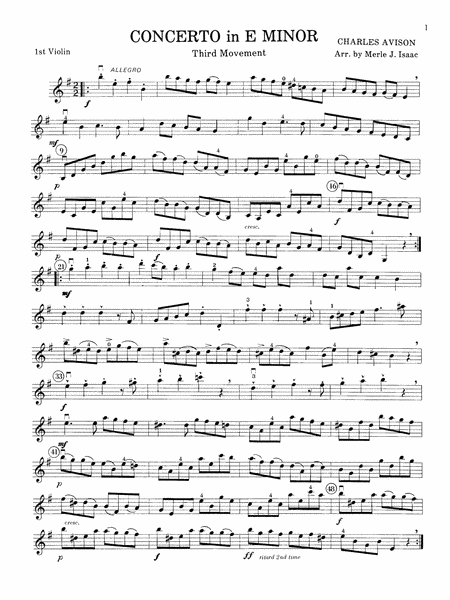 Highland/Etling String Quartet Series: Set 2: 1st Violin