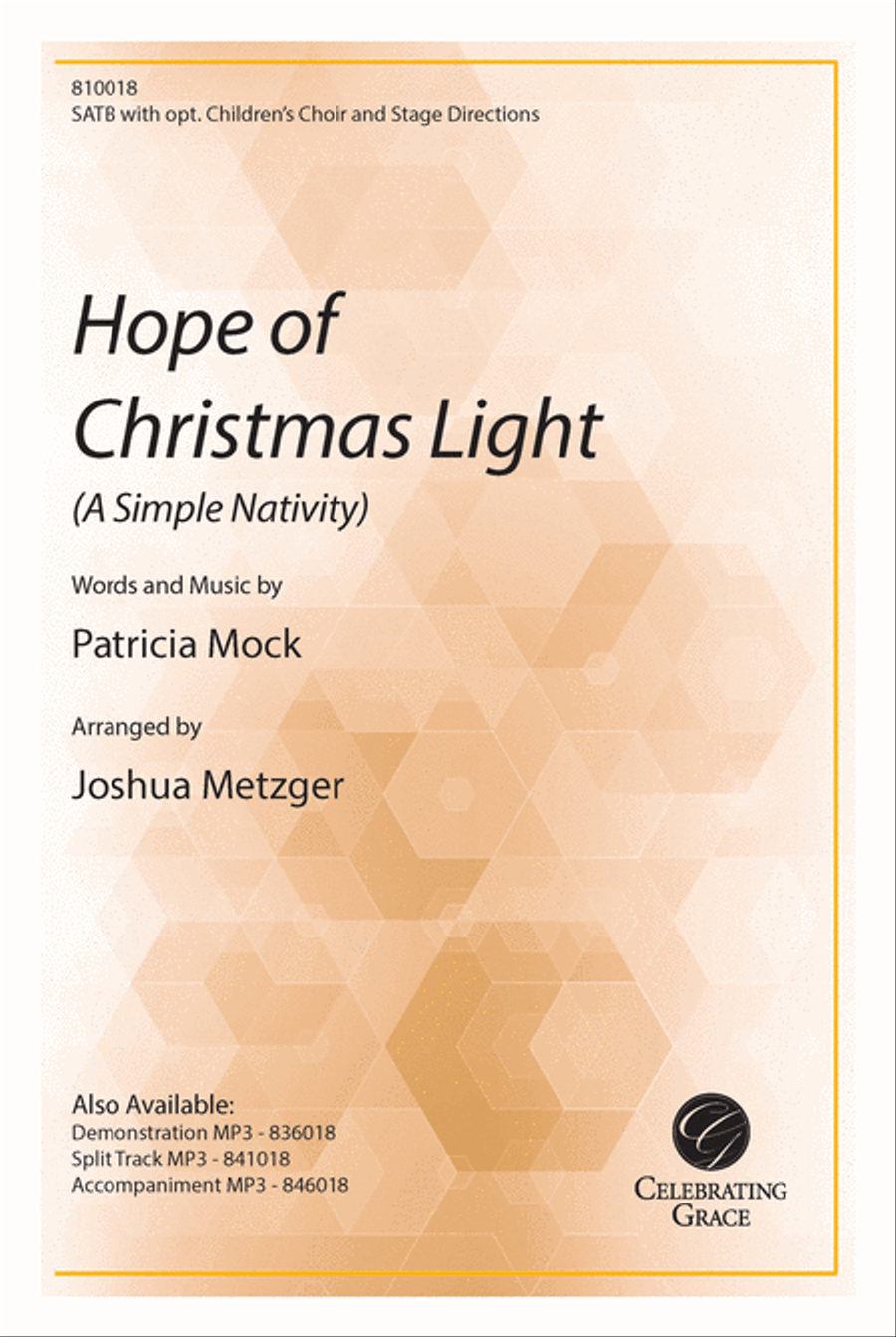 Hope of Christmas Light 4-Part scores gallery preview page 1