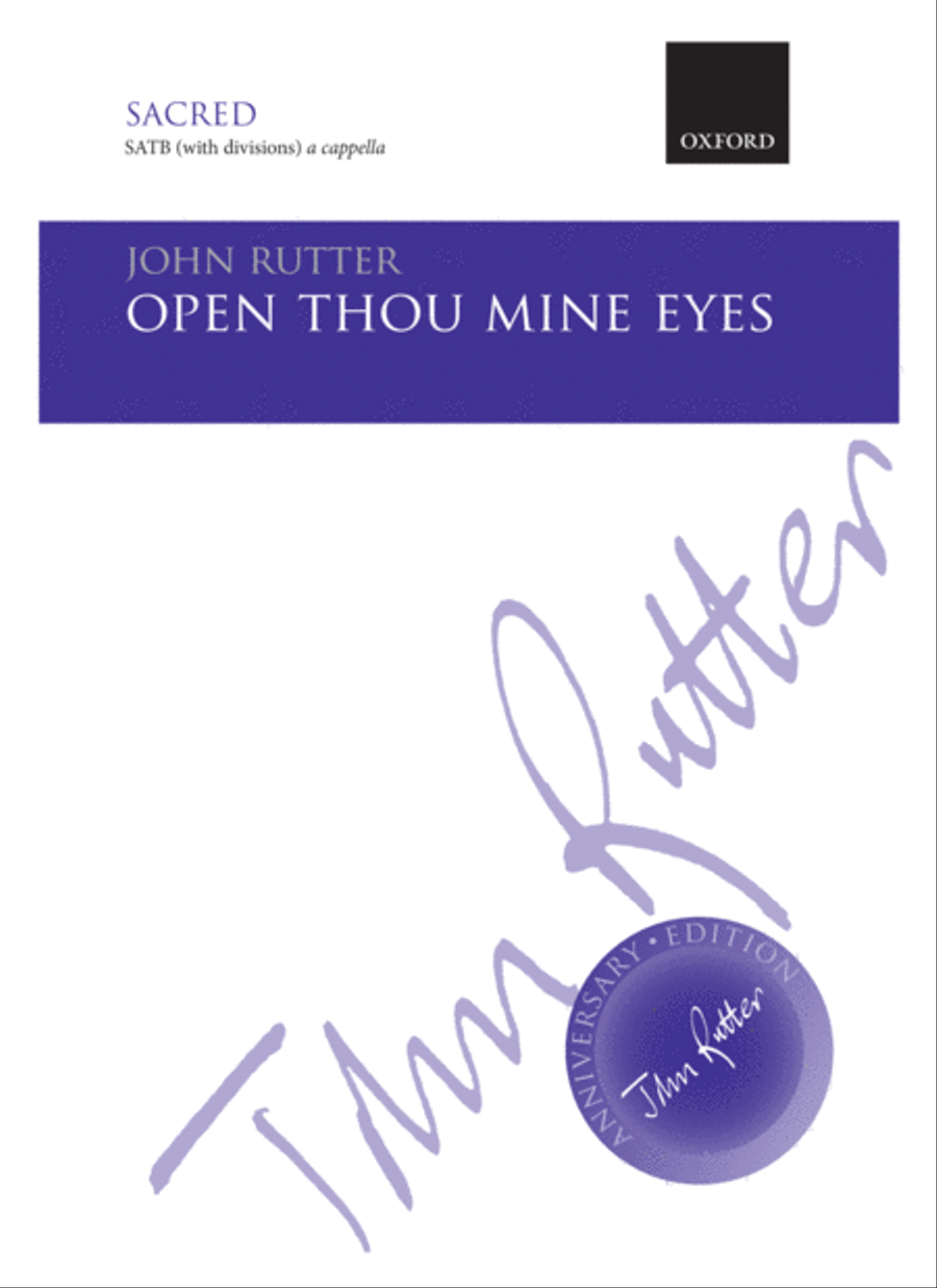 Open thou mine eyes Open thou mine eyes Divisi scores gallery preview page 1