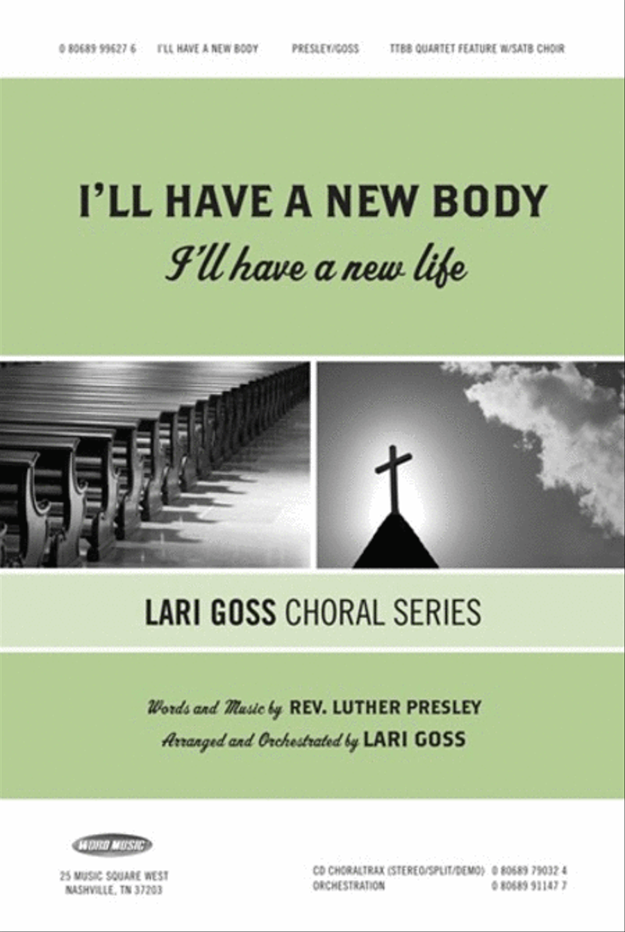 I'll Have A New Body - Anthem TTBB scores gallery preview page 1