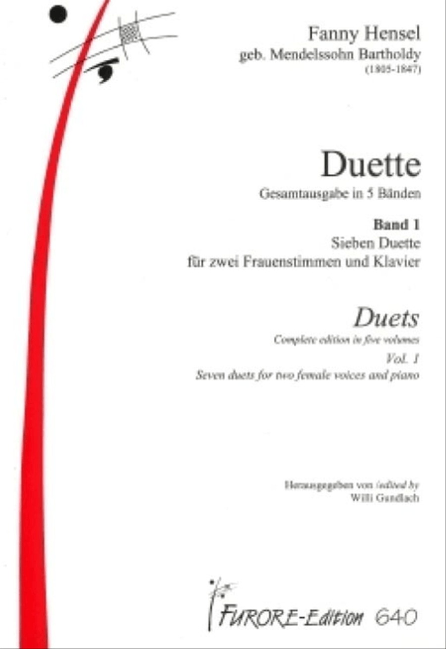 Duets vol. 1: S/S with piano Piano Accompaniment scores gallery preview page 1
