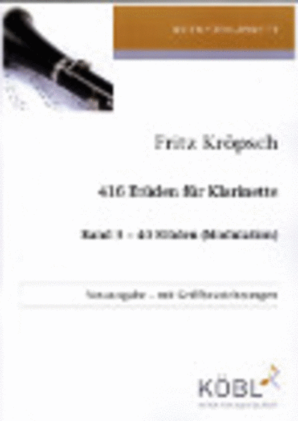 416 Etüden für Klarinette, Band 3