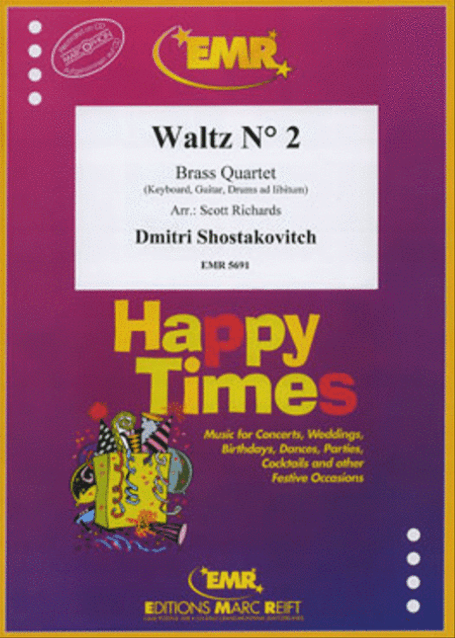 Waltz No. 2 Brass Ensemble scores gallery preview page 1