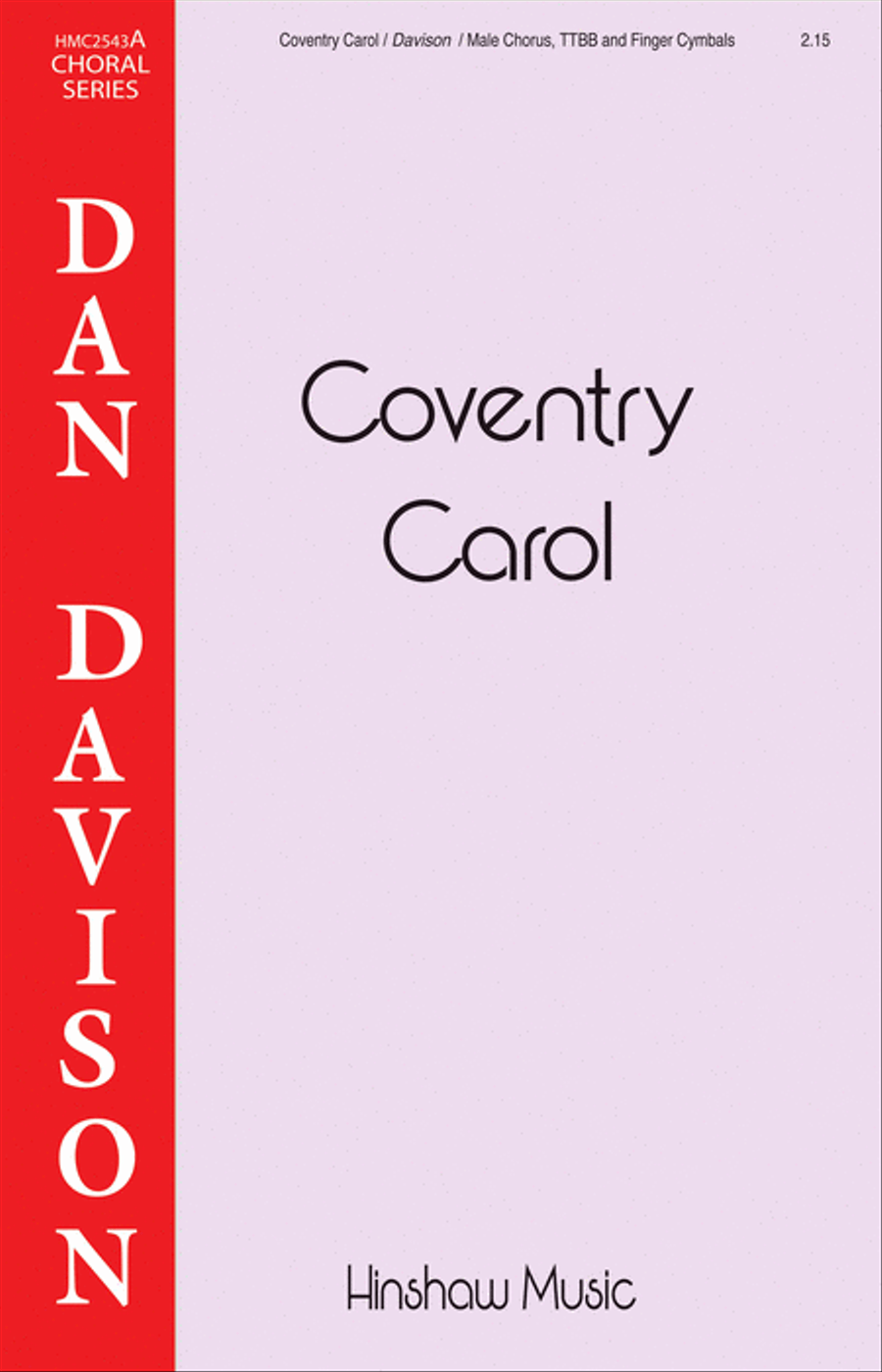 Coventry Carol TTBB scores gallery preview page 1