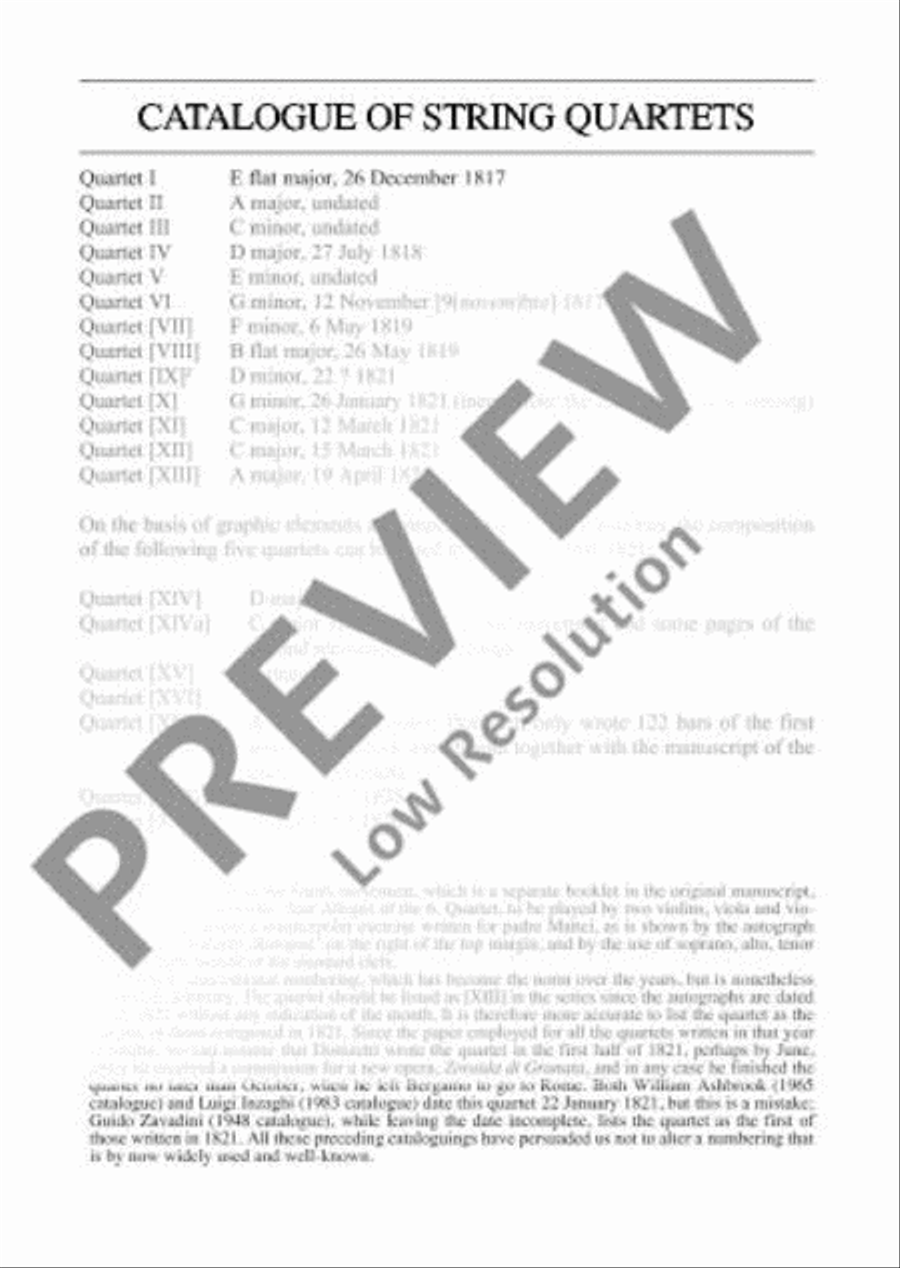 String Quartets String Quartet scores gallery preview page 15