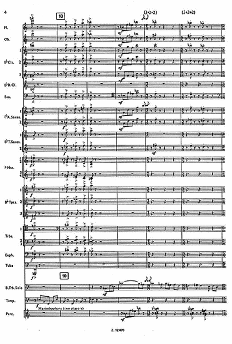 Rhapsody for Bass Trombone and Wind Band image number null
