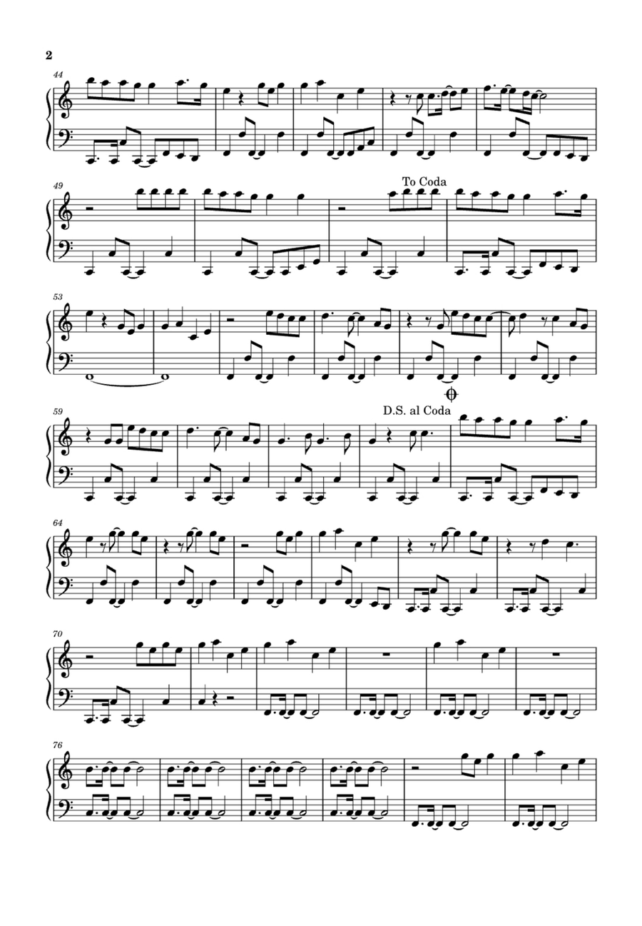 Satellite Satellite Easy Piano scores gallery preview page 2