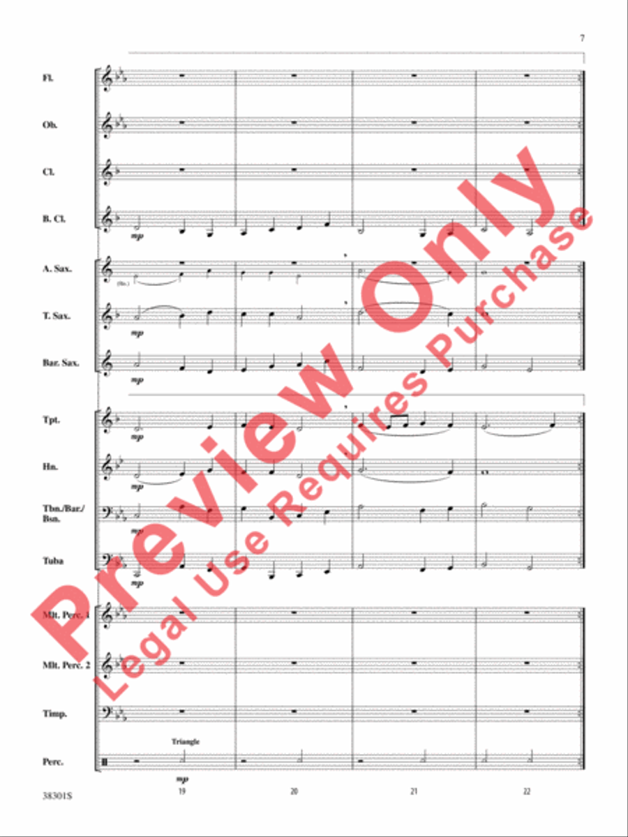 Salvation Is Created Concert Band scores gallery preview page 7