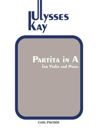 Book cover for Partita In A