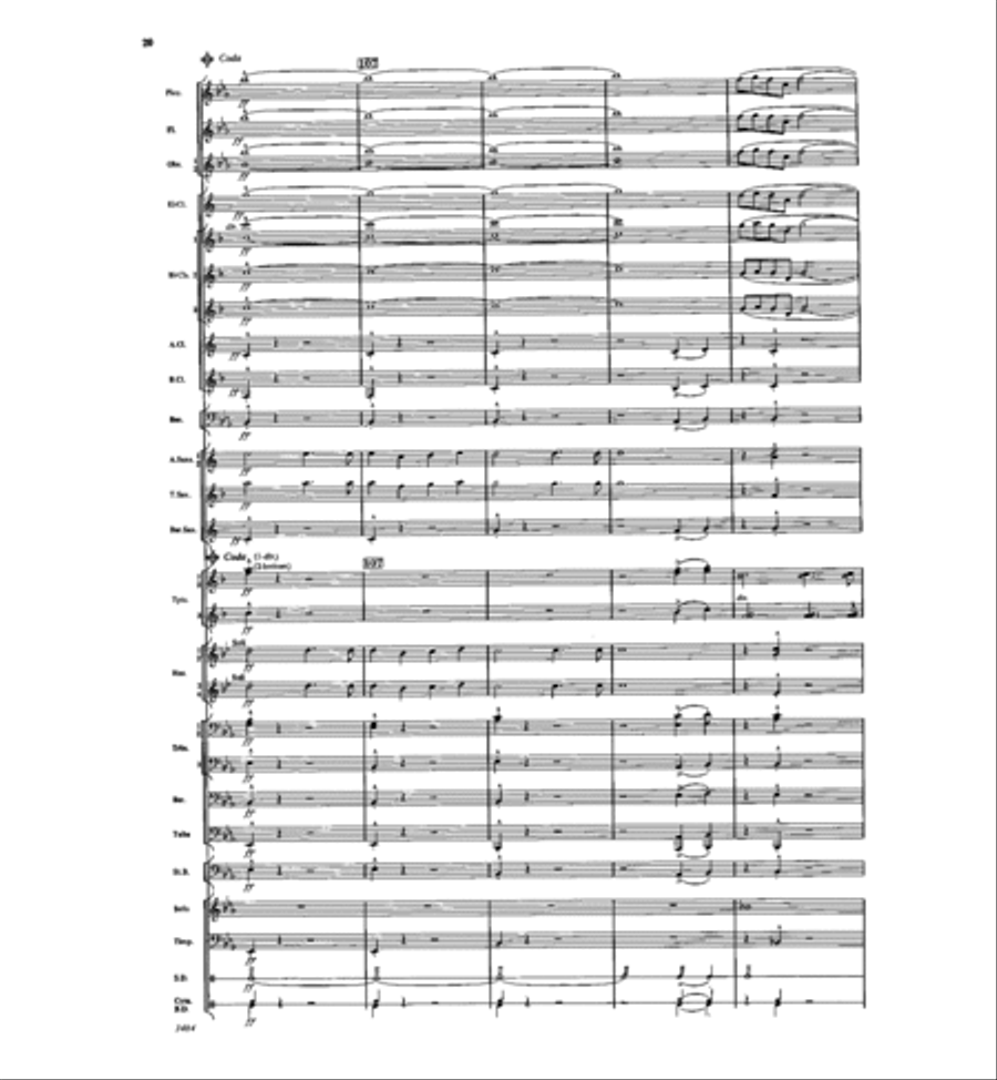 The Americans The Americans Concert Band scores gallery preview page 19