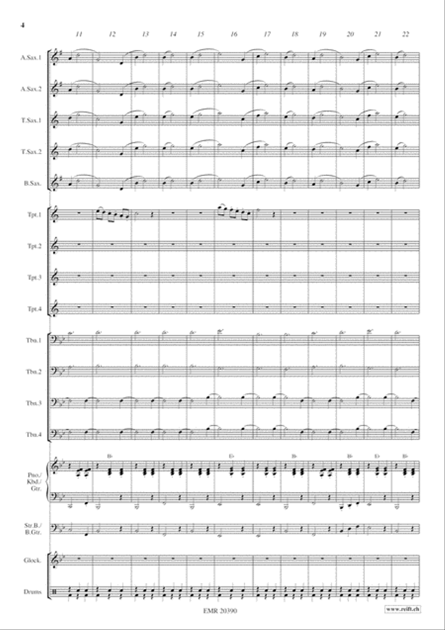 Lipizzaner Stallions Big Band scores gallery preview page 5