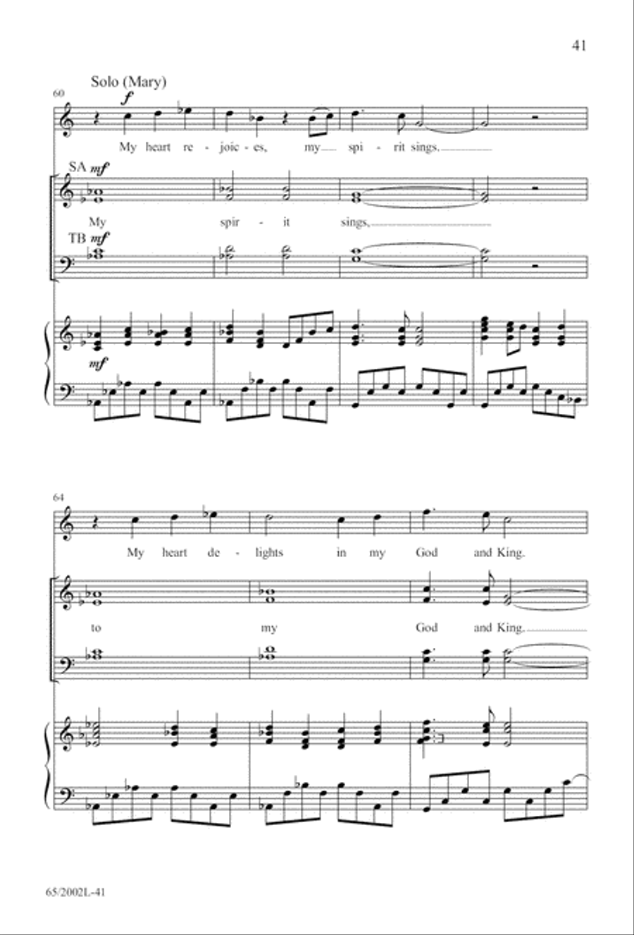 And This Shall Be a Sign And This Shall Be a Sign 4-Part scores gallery preview page 42