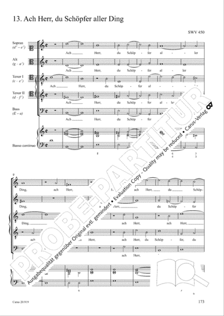 Opera varia I. Works with 1-7 parts (Complete edition, vol. 19) [Werke mit 1-7 obligaten Stimmen] Score scores gallery preview page 230