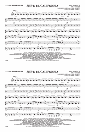 She'd Be California: E-flat Baritone Saxophone