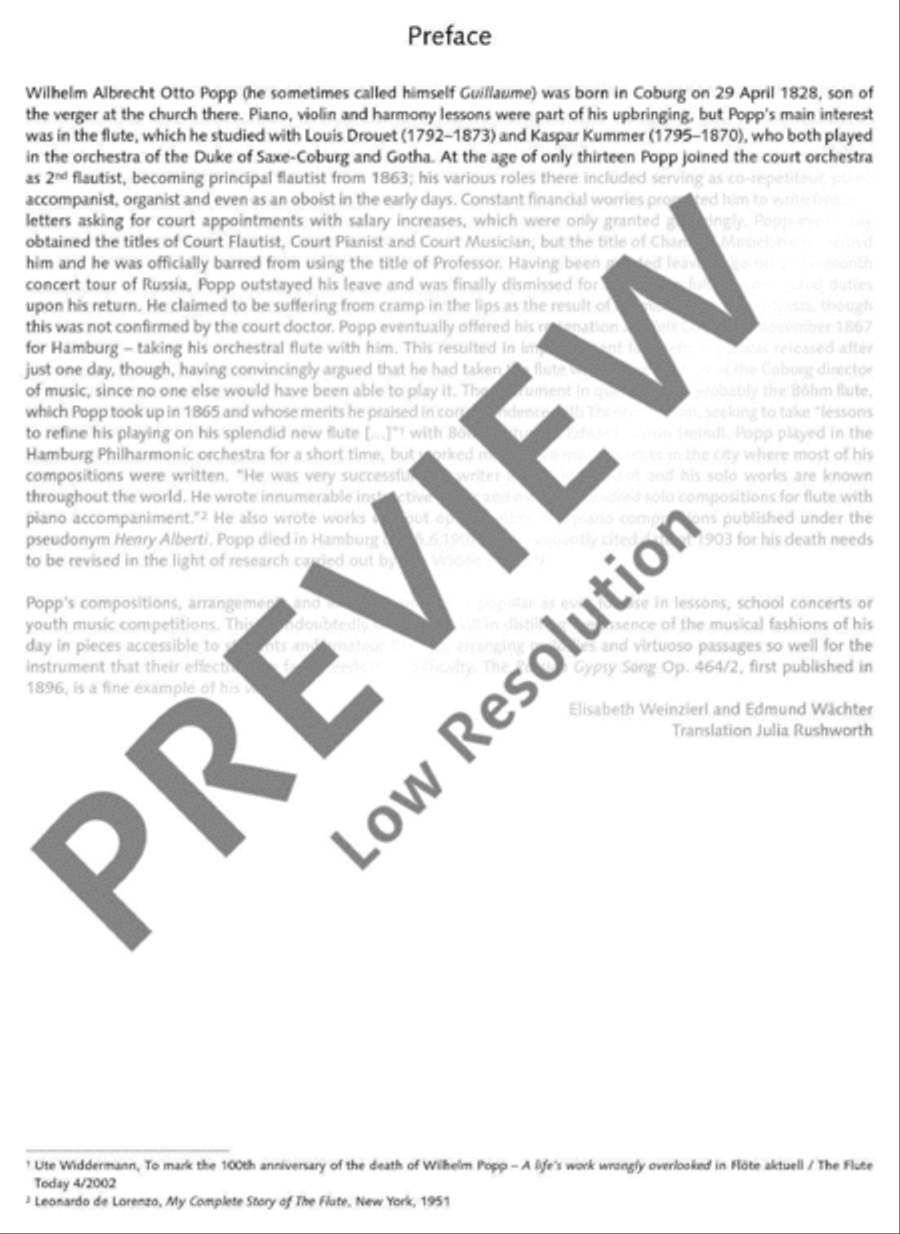 Russian Gypsy Song Flute Solo scores gallery preview page 4
