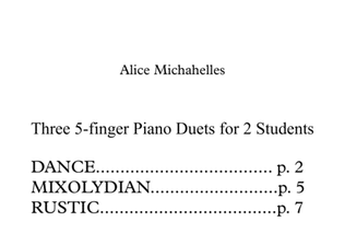 Three Piano Duets