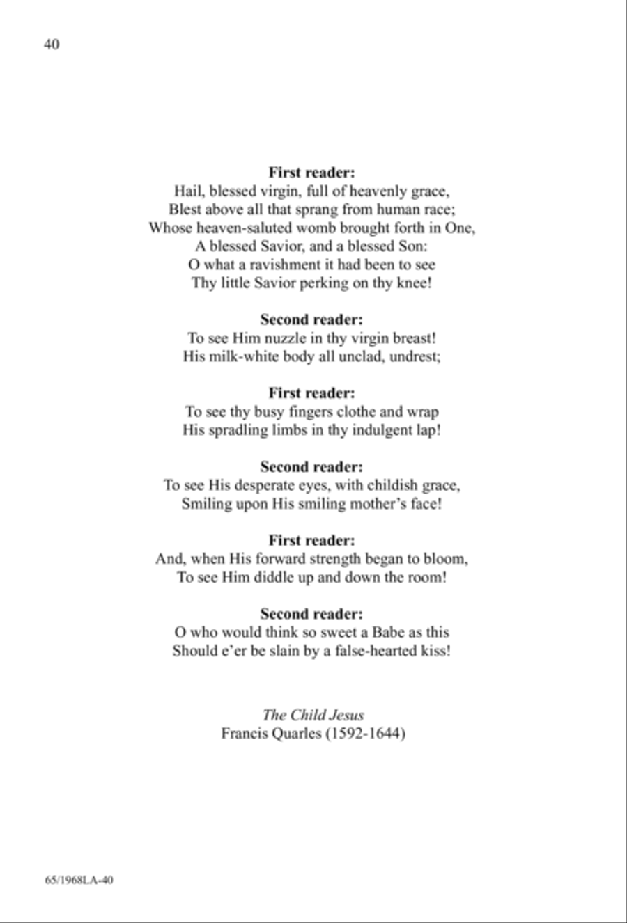 The Word Made Flesh 4-Part scores gallery preview page 42