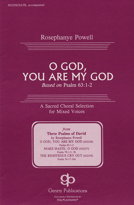O God, You Are My God