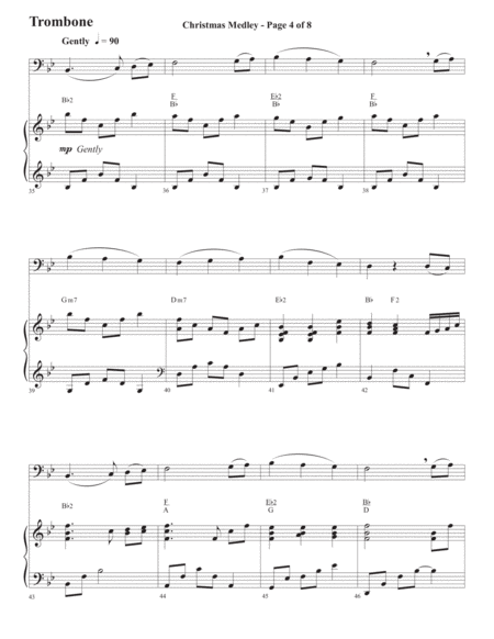 Christmas Medley-Trombone image number null