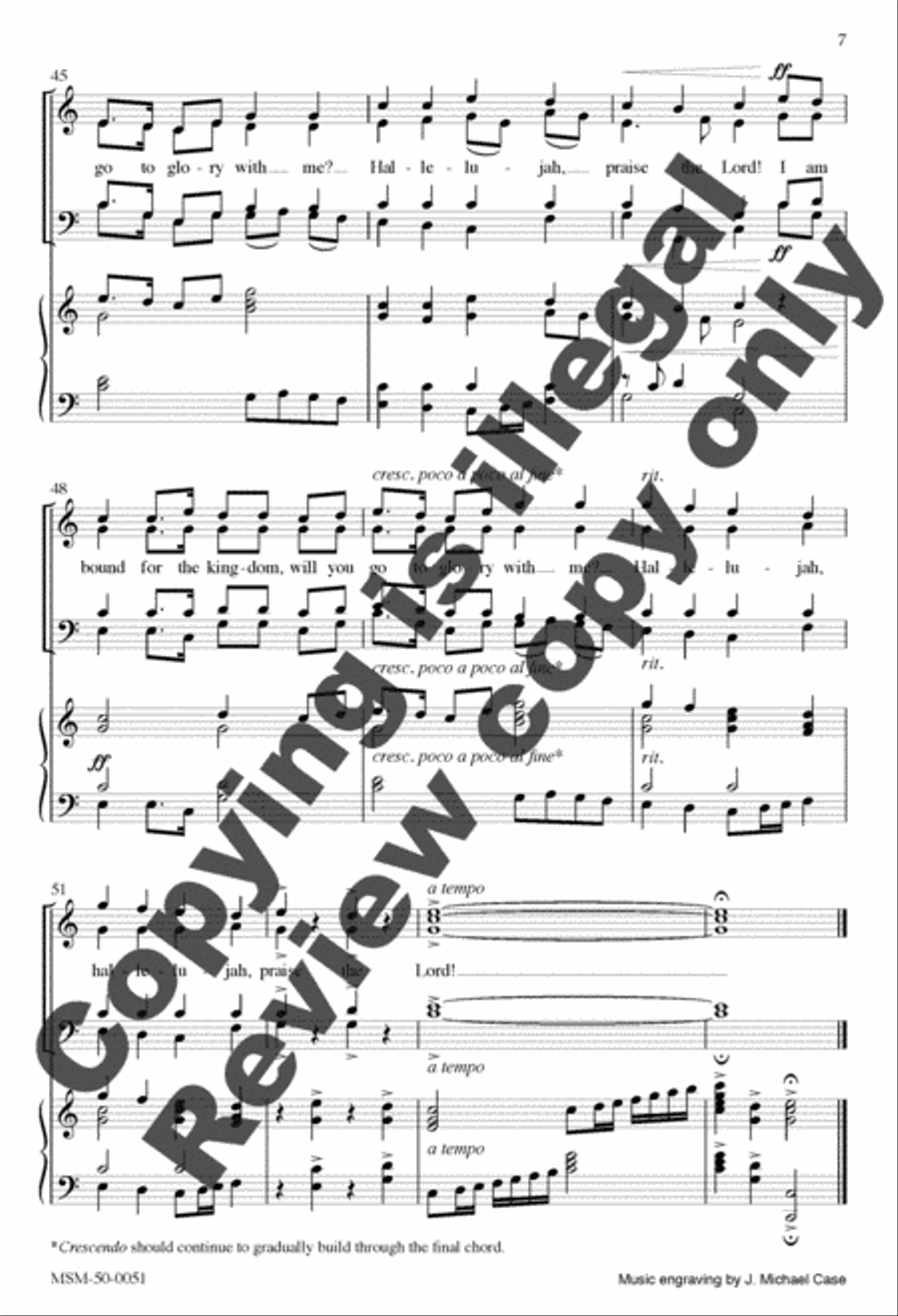Come, Thou Fount of Every Blessing 4-Part scores gallery preview page 7
