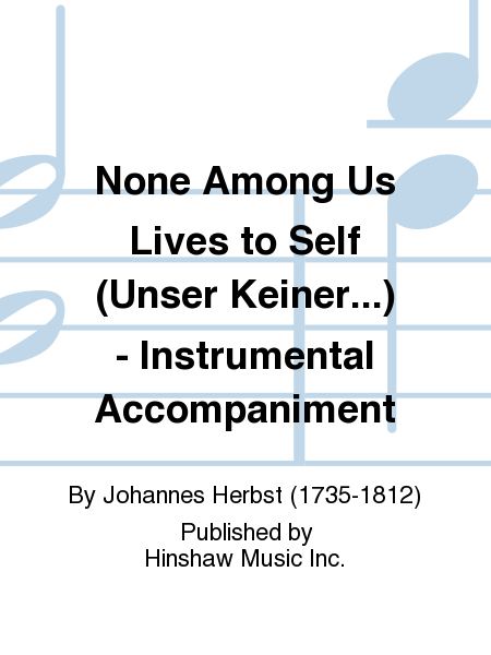 None Among Us Lives To Self (unser Keiner...)-instr.