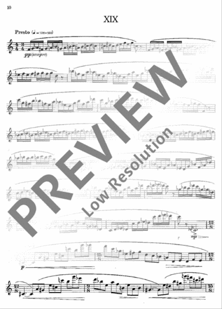 Modern Studies Flute Solo scores gallery preview page 11