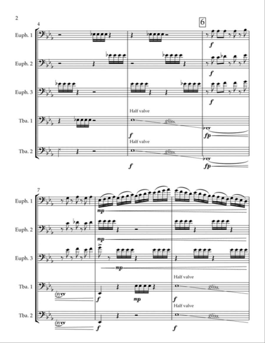 Wii Aa Brass Ensemble scores gallery preview page 2