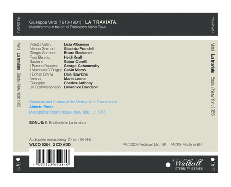 La Traviata: Albanese-Prandell