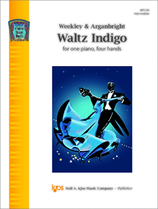 Book cover for Waltz Indigo