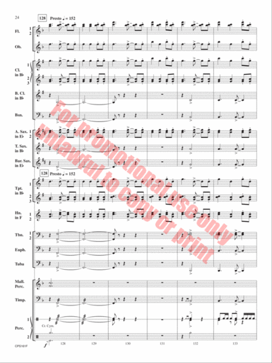 Thrive Concert Band scores gallery preview page 25