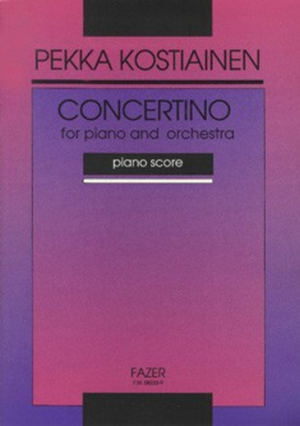 Concertino For Piano And Orchestra