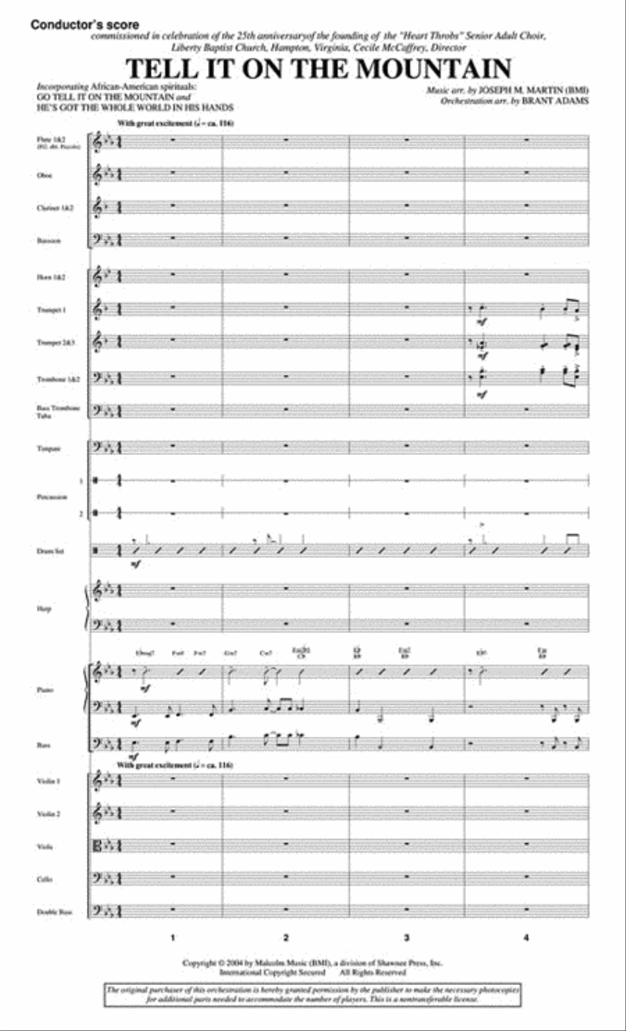 Tell It on the Mountain Tell It on the Mountain Choir scores gallery preview page 2