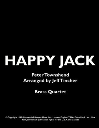 Book cover for Happy Jack