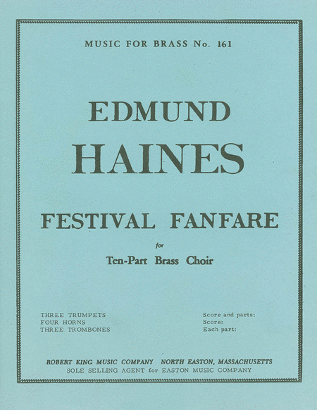 Festival Fanfare (ensemble-brass 8 Or More)