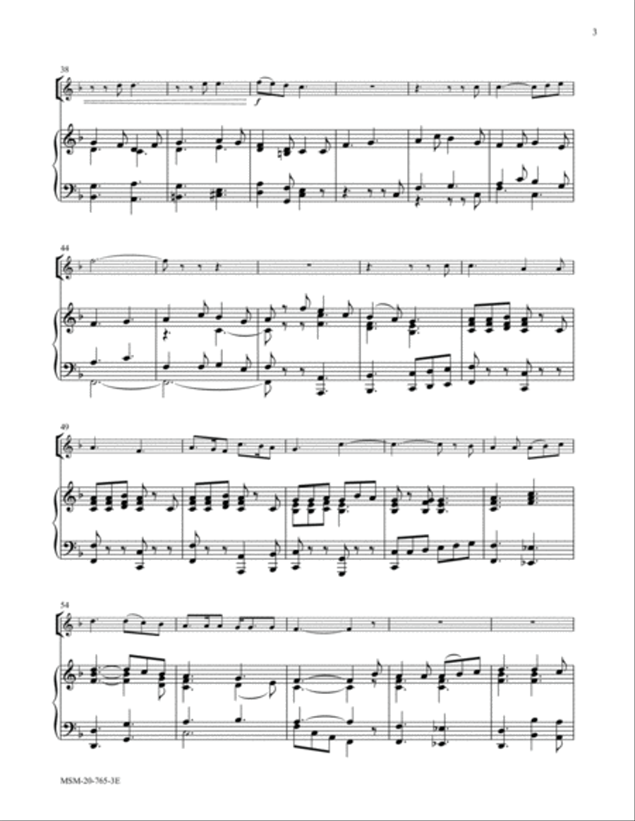 We're Marching to Zion We're Marching to Zion Trumpet scores gallery preview page 3