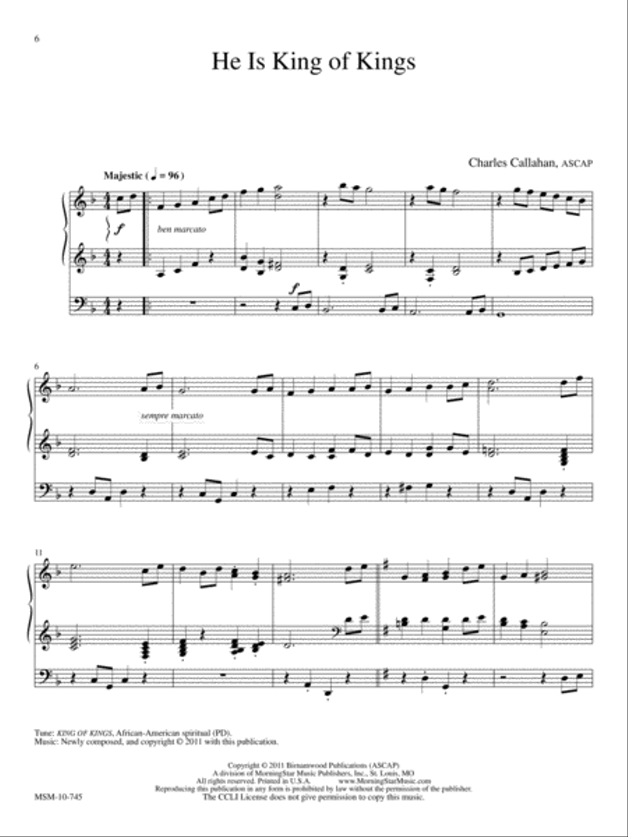Spiritual Suite Spiritual Suite Organ scores gallery preview page 4