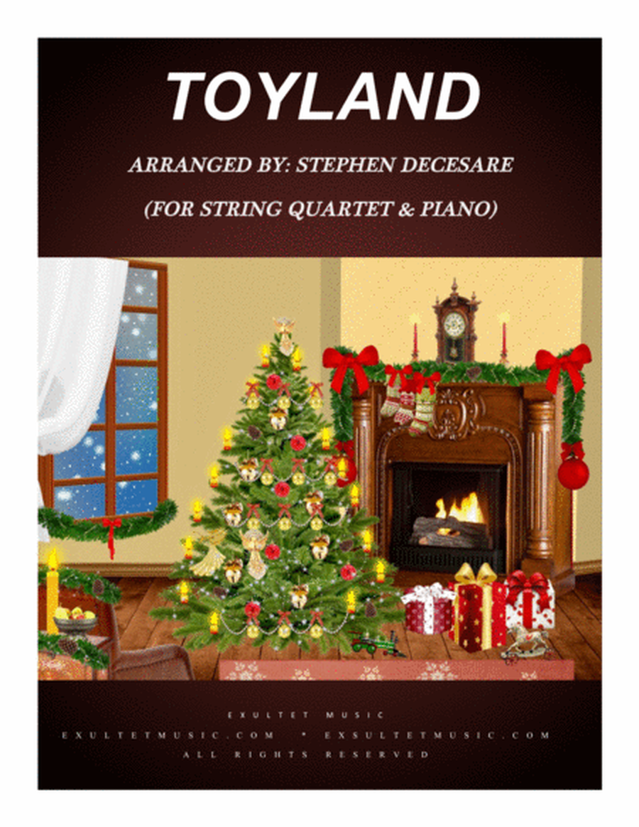 Toyland (for String Quartet and Piano) image number null