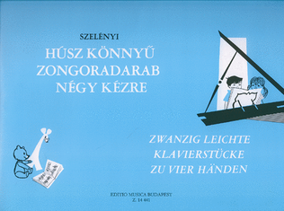 Book cover for Zwanzig leichte Klavierstücke zu vier Händen