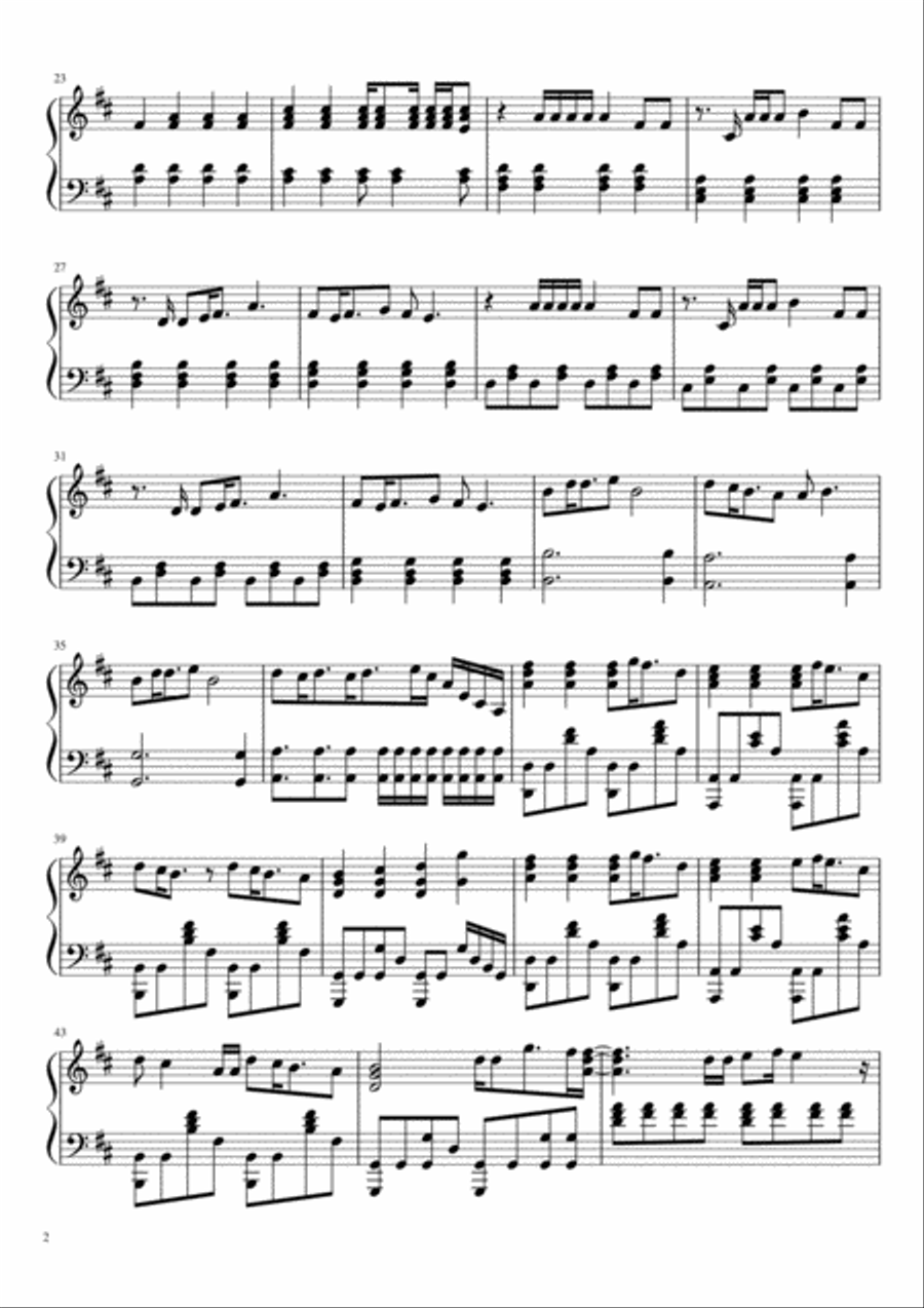 What Faith Can Do What Faith Can Do Piano Solo scores gallery preview page 2