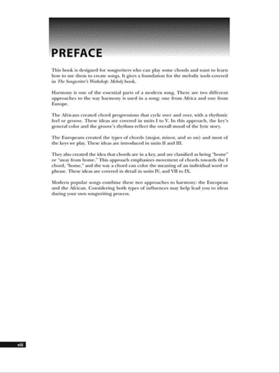 The Songwriter's Workshop: Harmony Collection / Songbook scores gallery preview page 2