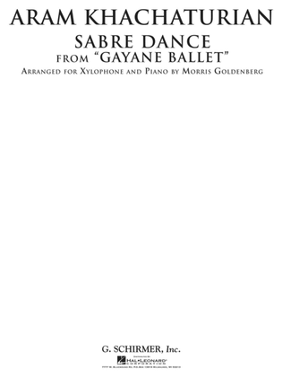 Book cover for Sabre Dance from Gayane Ballet