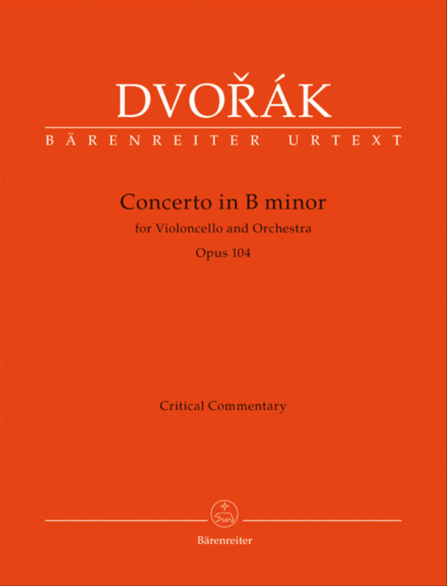 Koncert pro violoncello a orchestr for Violoncello and Orchestra b minor, Op. 104 Orchestra scores gallery preview page 1