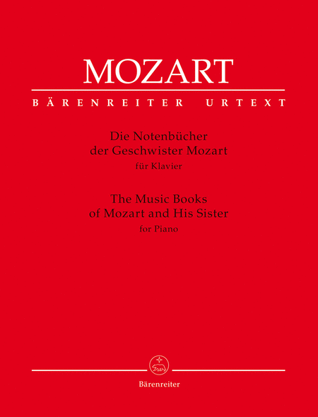 The Music Books of Mozart and His Sister for Piano